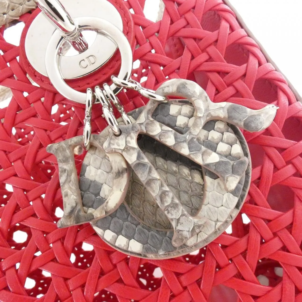 DIOR Lady Dior M0590PCPE 手提包 蟒蛇皮 4