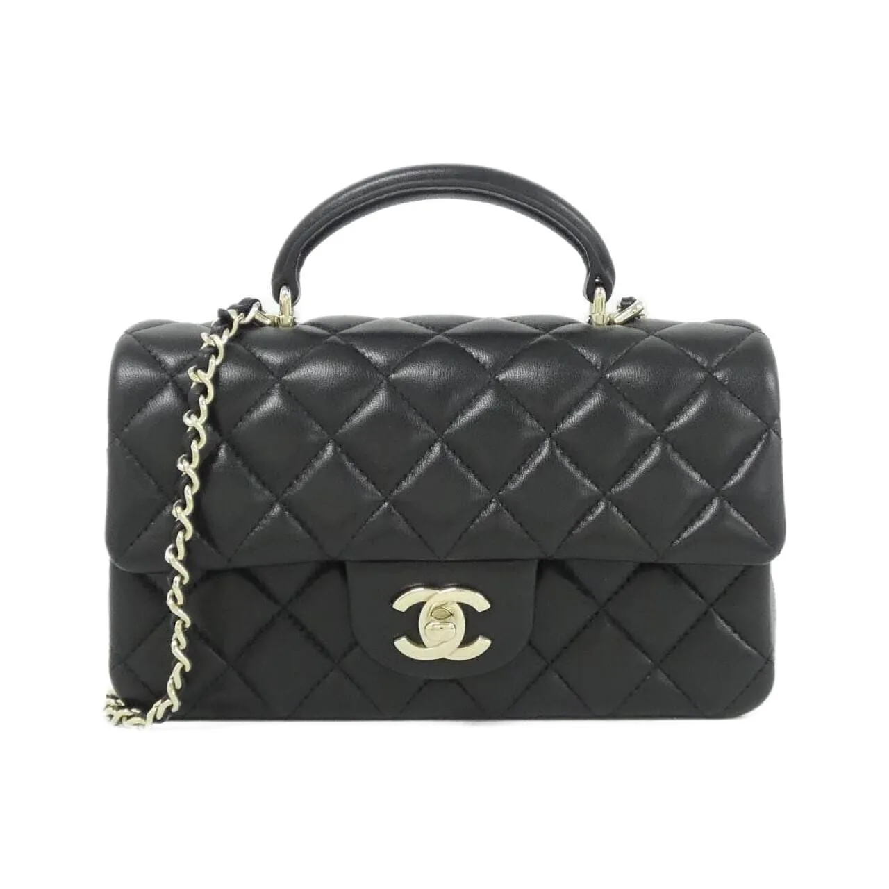 CHANEL Vanity AS2431 Handbag Lambskin