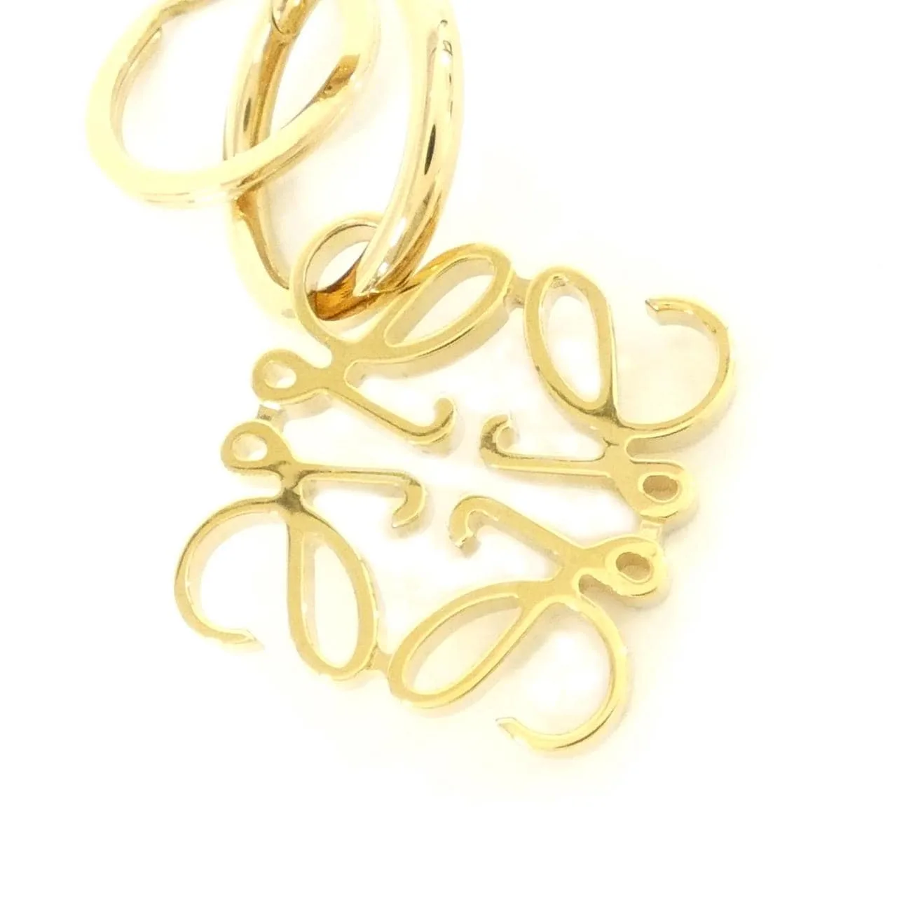LOEWE 111 25 203 Key Case Gold Rank A - Thumbnail 2