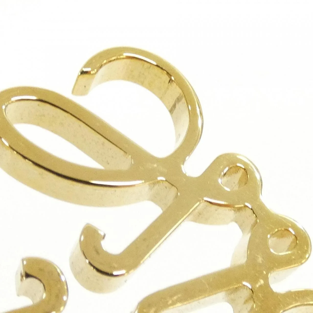 LOEWE 111 25 203 Key Case Gold Rank A - Thumbnail 3