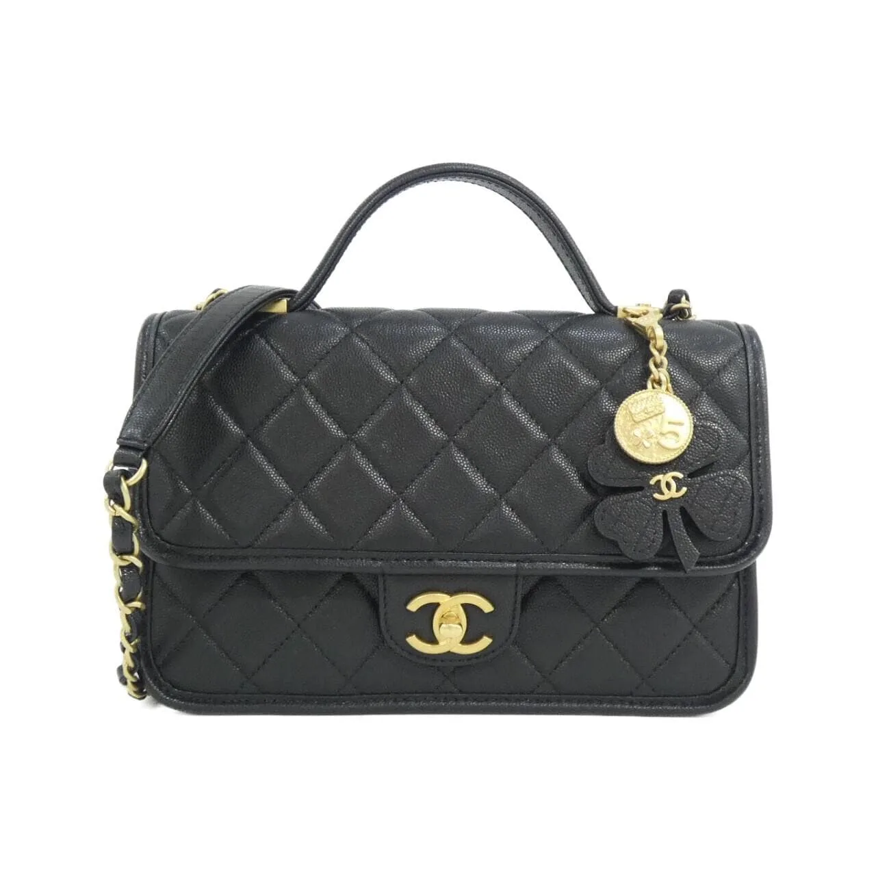 CHANEL Chanel 22 AS3653 手提包 荔枝紋牛皮