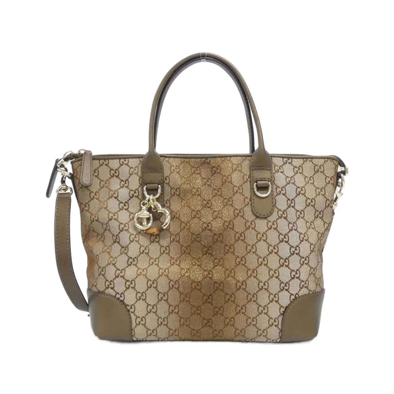 GUCCI 269957 F851G Handbag Canvas