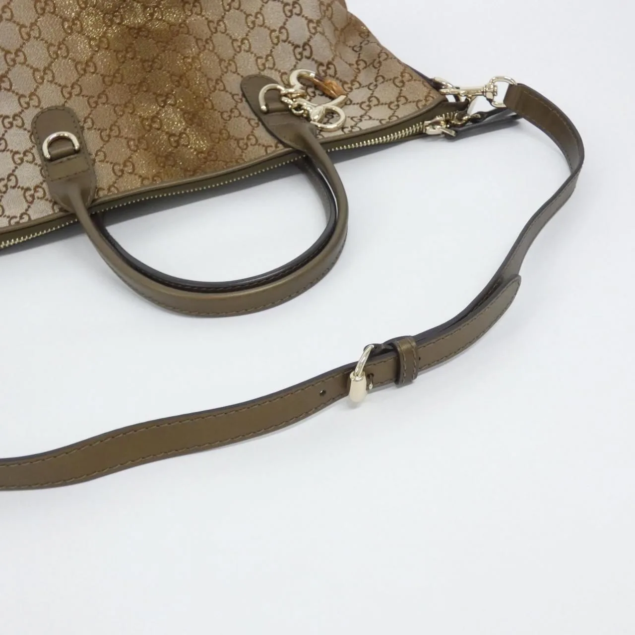 GUCCI 269957 F851G Handbag Canvas 5