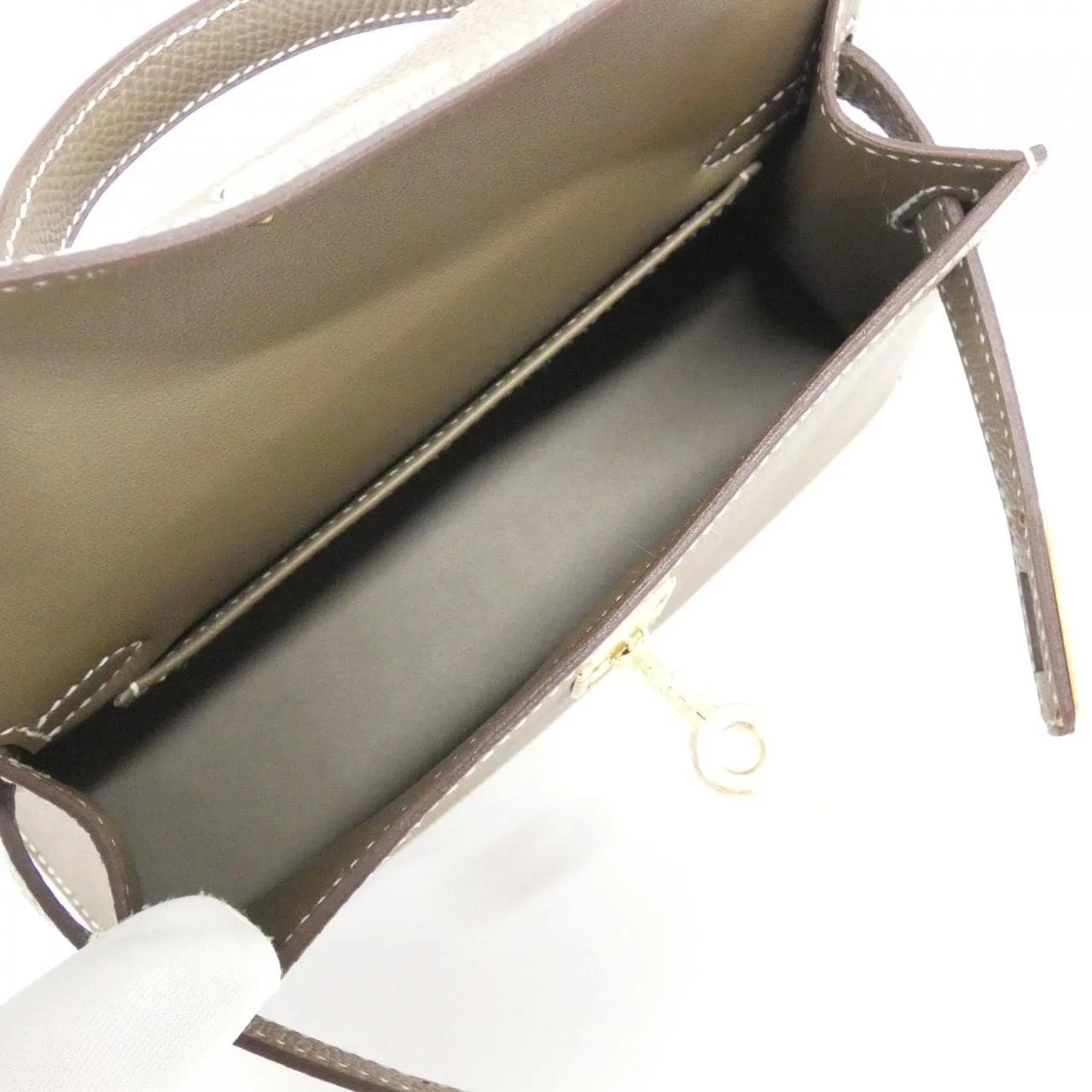 HERMES Kelly 071302CC Handbag Epsom 5