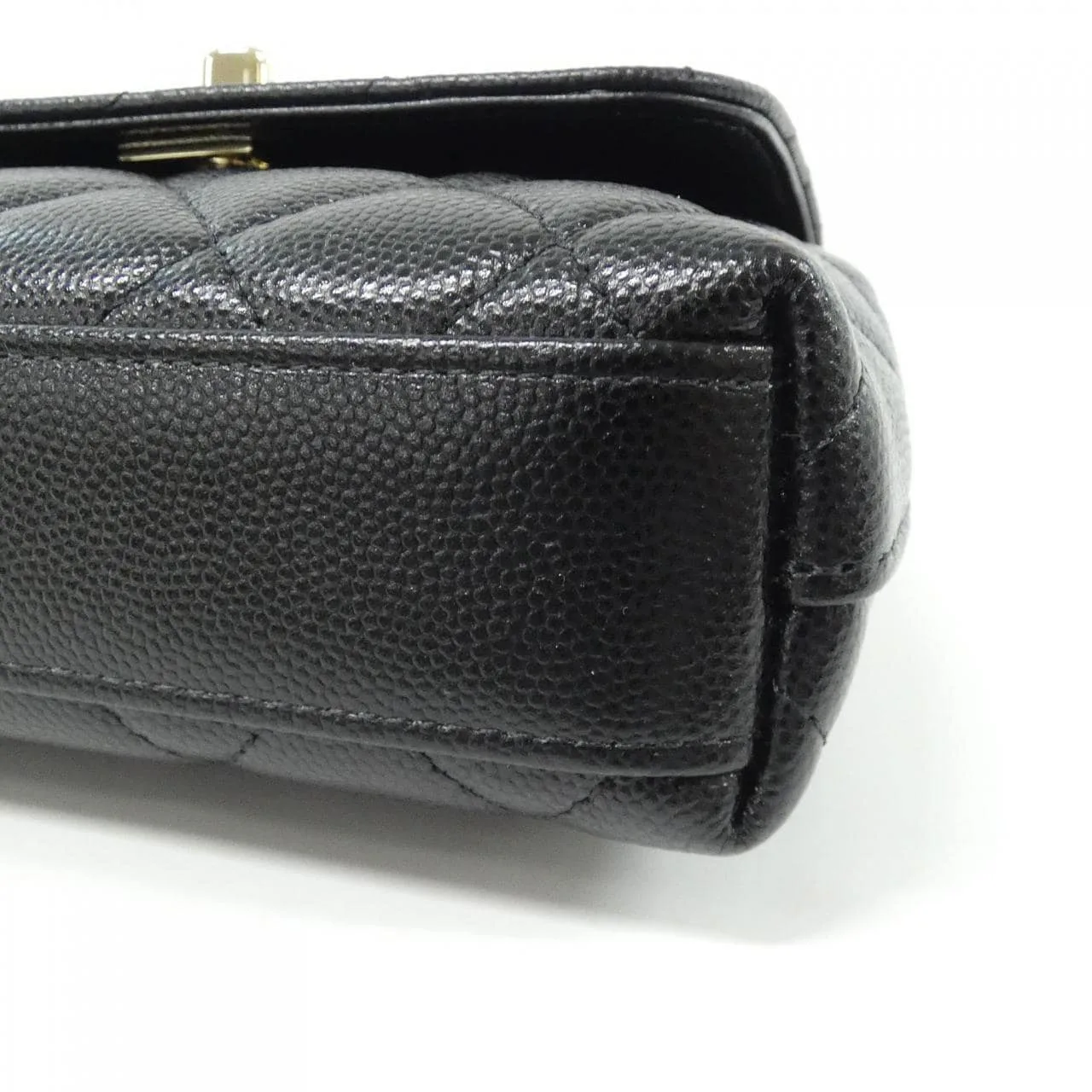 CHANEL AP4244 Wallet Grained Calfskin Black Grained Calfskin Rank A - Thumbnail 3