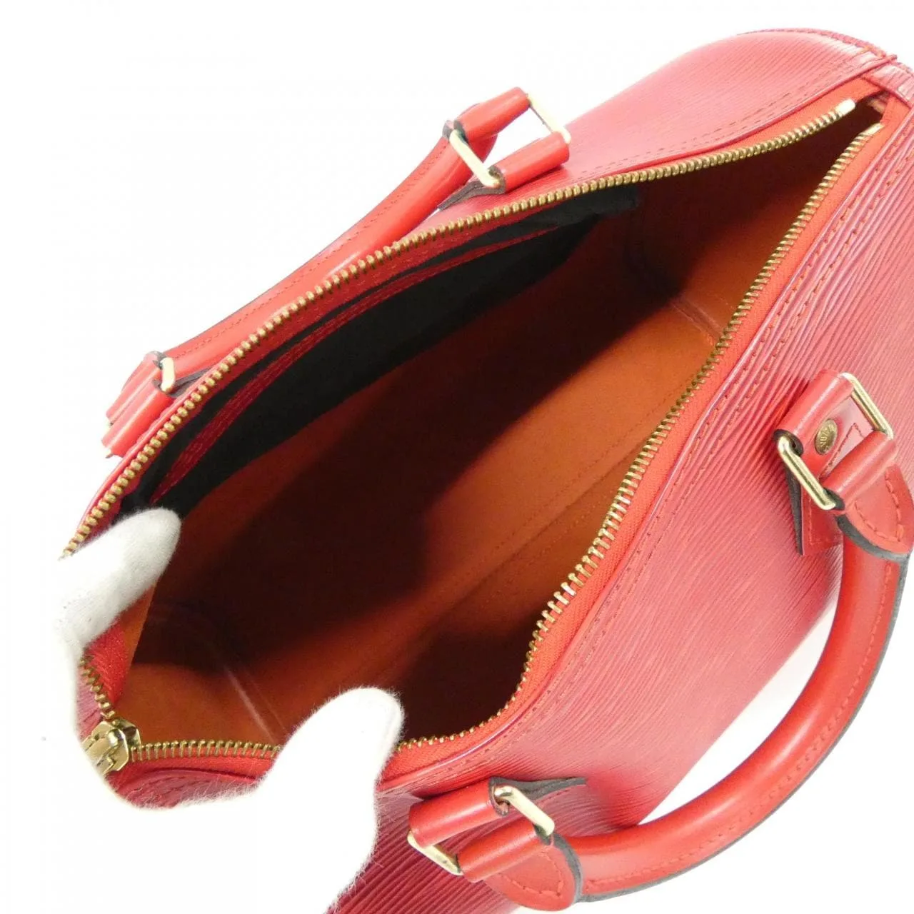 LOUIS VUITTON Speedy M43007 Boston Epi Red Epi - Thumbnail 10