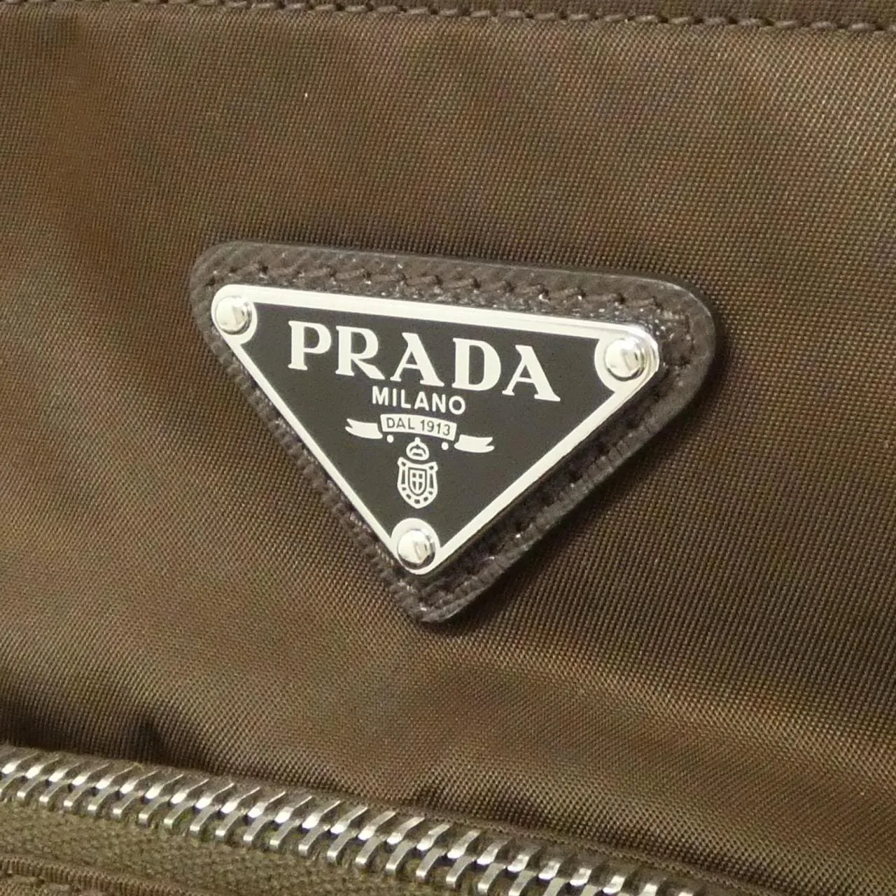 PRADA 1BG582 手提包 黑色 中古品A - 縮圖 4