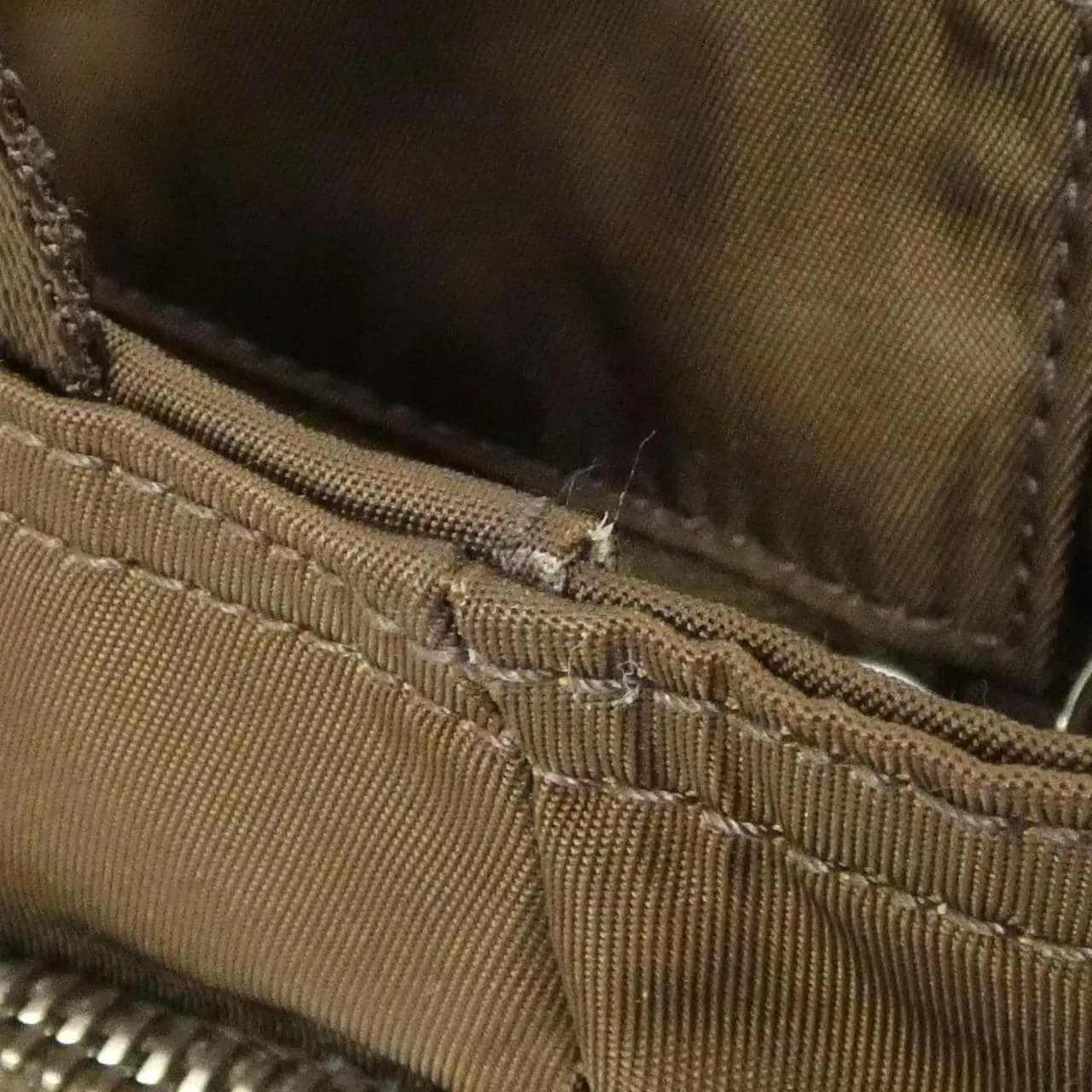 PRADA 1BG582 手提包 黑色 中古品A - 縮圖 5