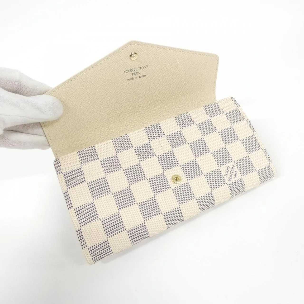 LOUIS VUITTON N63208 Wallet Damier 3