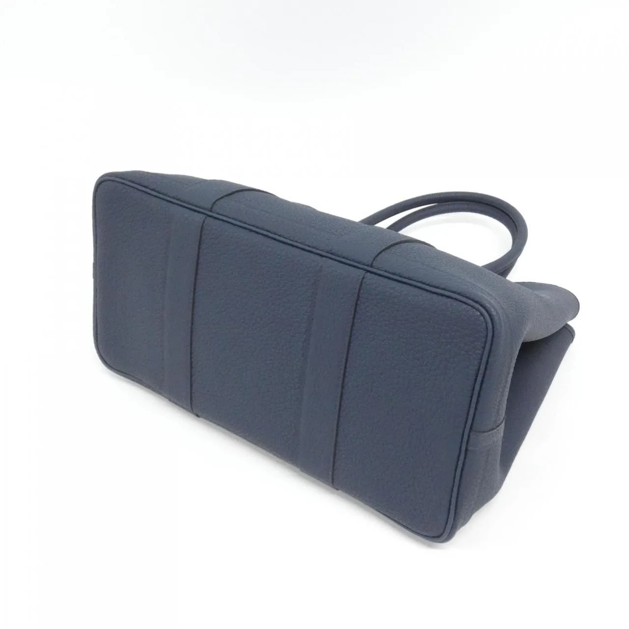 HERMES Garden Party 051559CK Tote Blue Rank A - Thumbnail 2