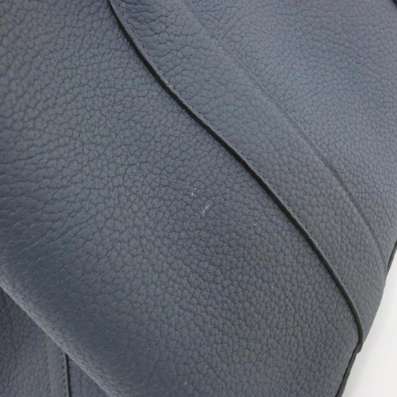 HERMES Garden Party 051559CK Tote Blue Rank A - Thumbnail 3