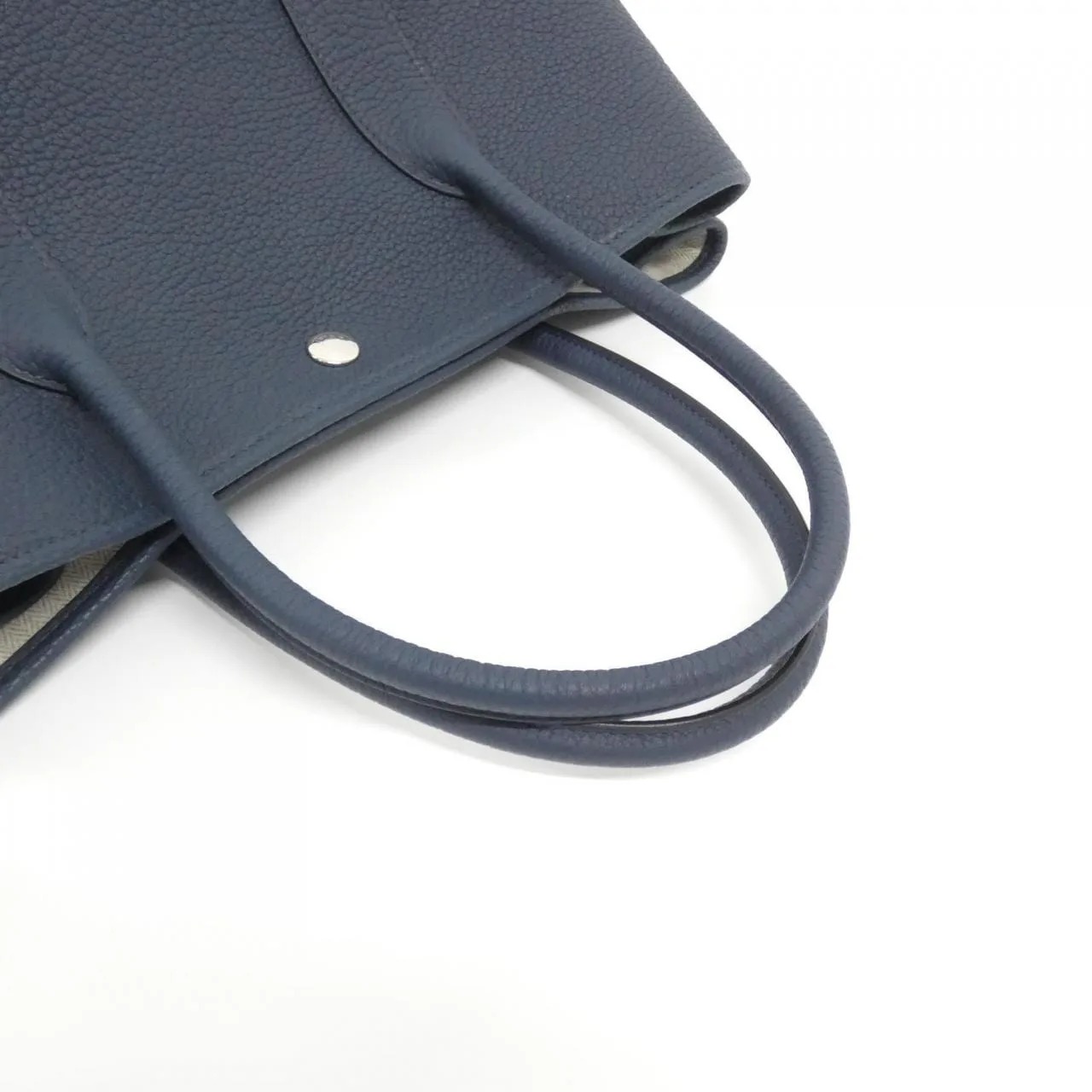 HERMES Garden Party 051559CK Tote Blue Rank A - Thumbnail 5