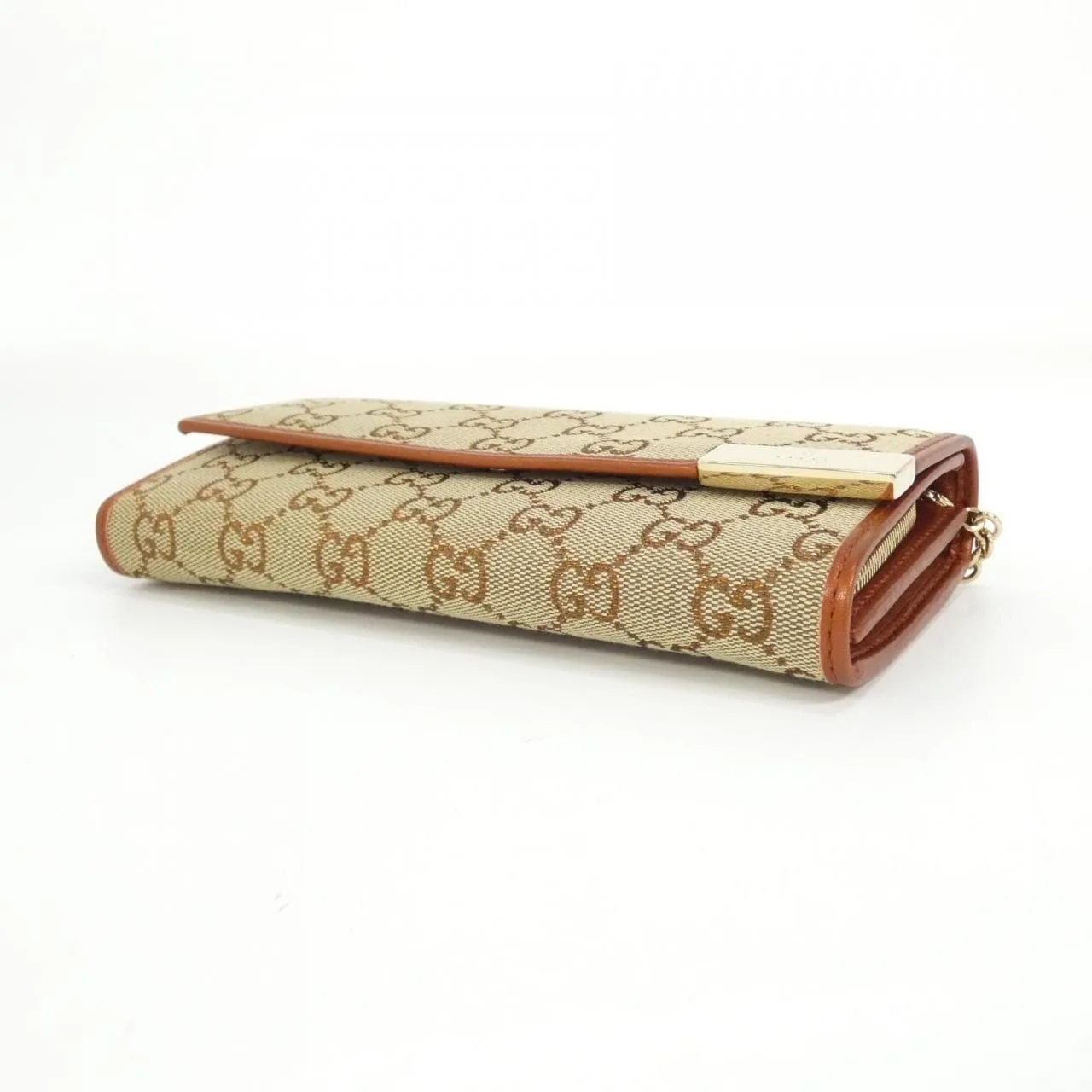 GUCCI 269541 Wallet Canvas Beige Canvas Rank A - Thumbnail 3