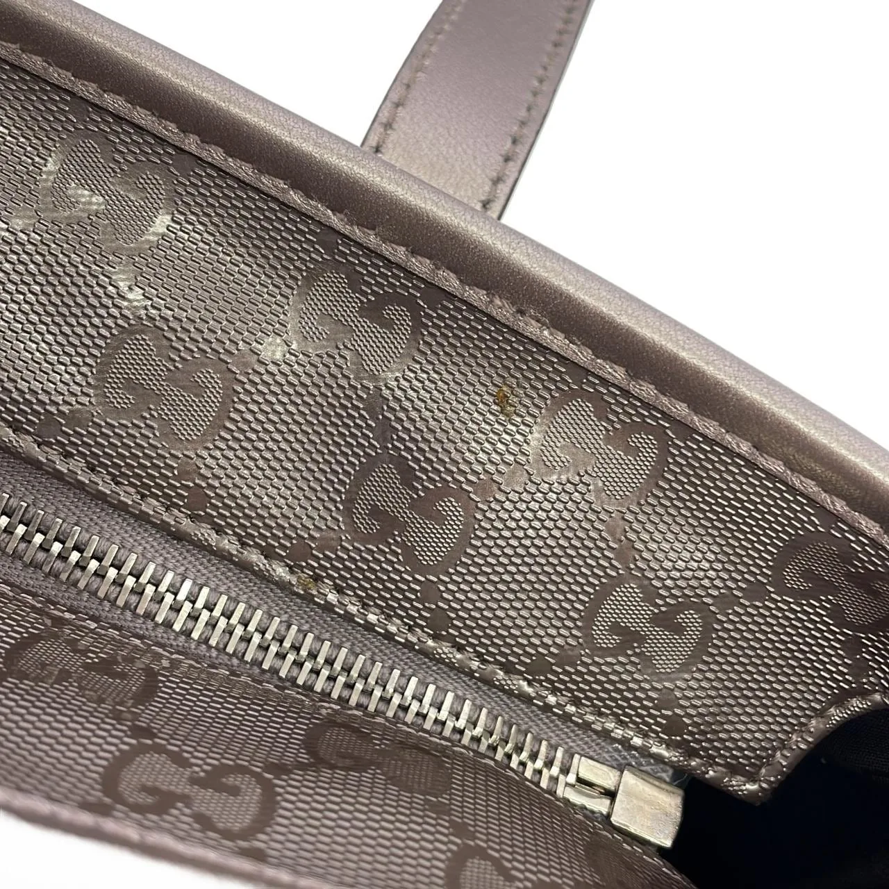 GUCCI 211138 FU49N 手提包 黑色 中古品A - 縮圖 5