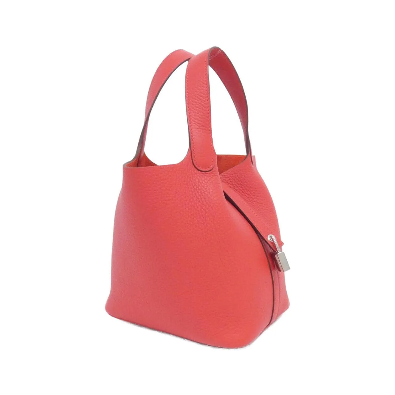 HERMES Picotin 056289CK Handbag Clemence