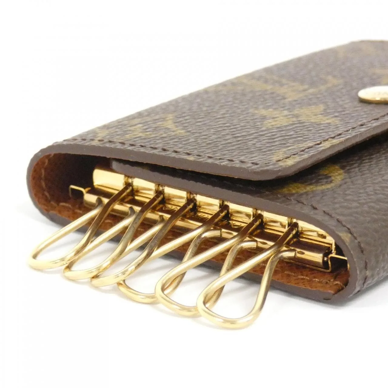 LOUIS VUITTON M62630 Key Case Monogram Black Monogram Rank A - Thumbnail 2