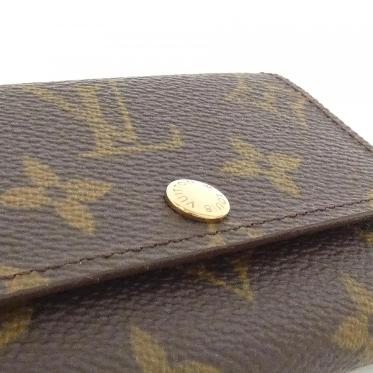 LOUIS VUITTON M62630 Key Case Monogram Black Monogram Rank A - Thumbnail 3