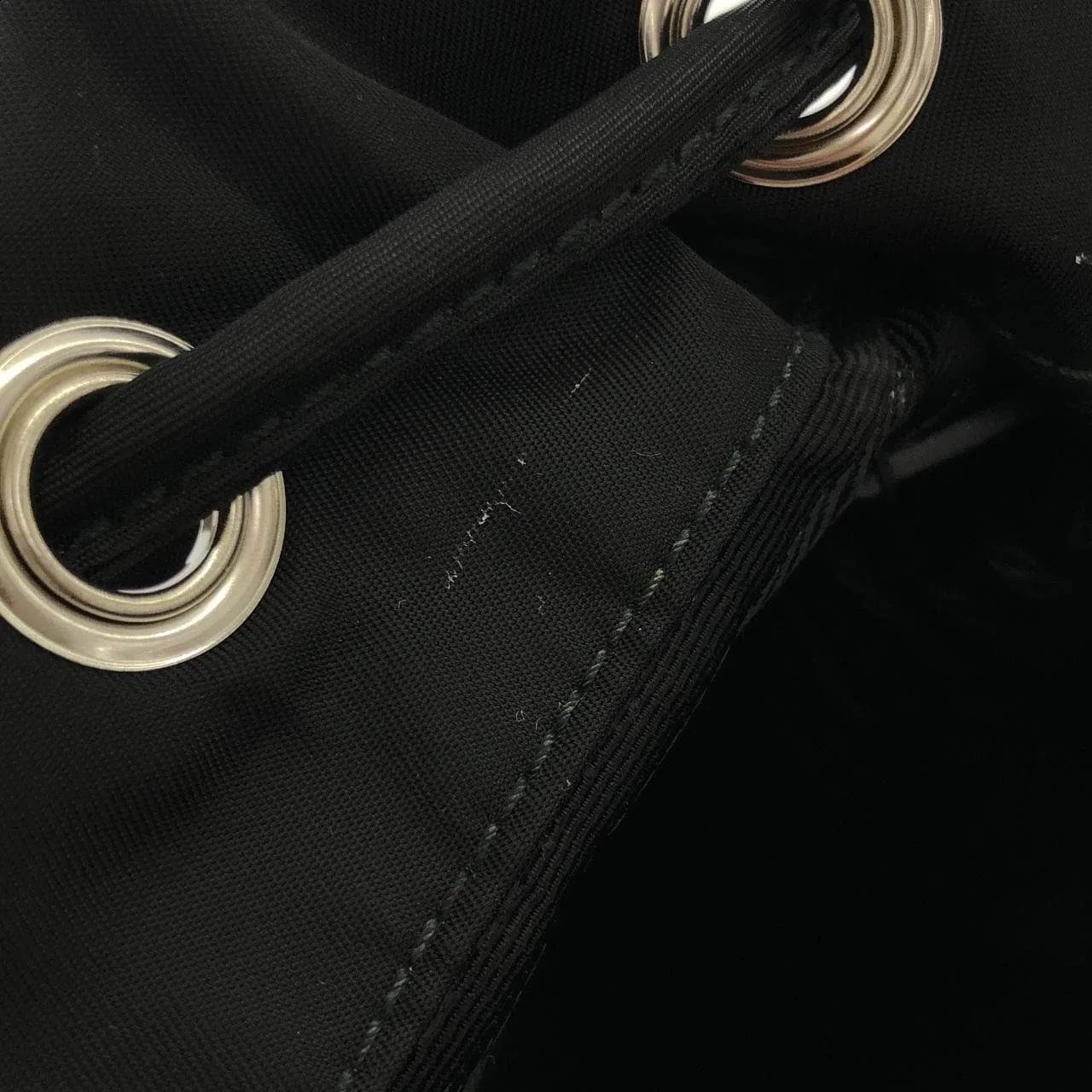 PRADA 1BZ811 背包 黑色 中古品A - 縮圖 9