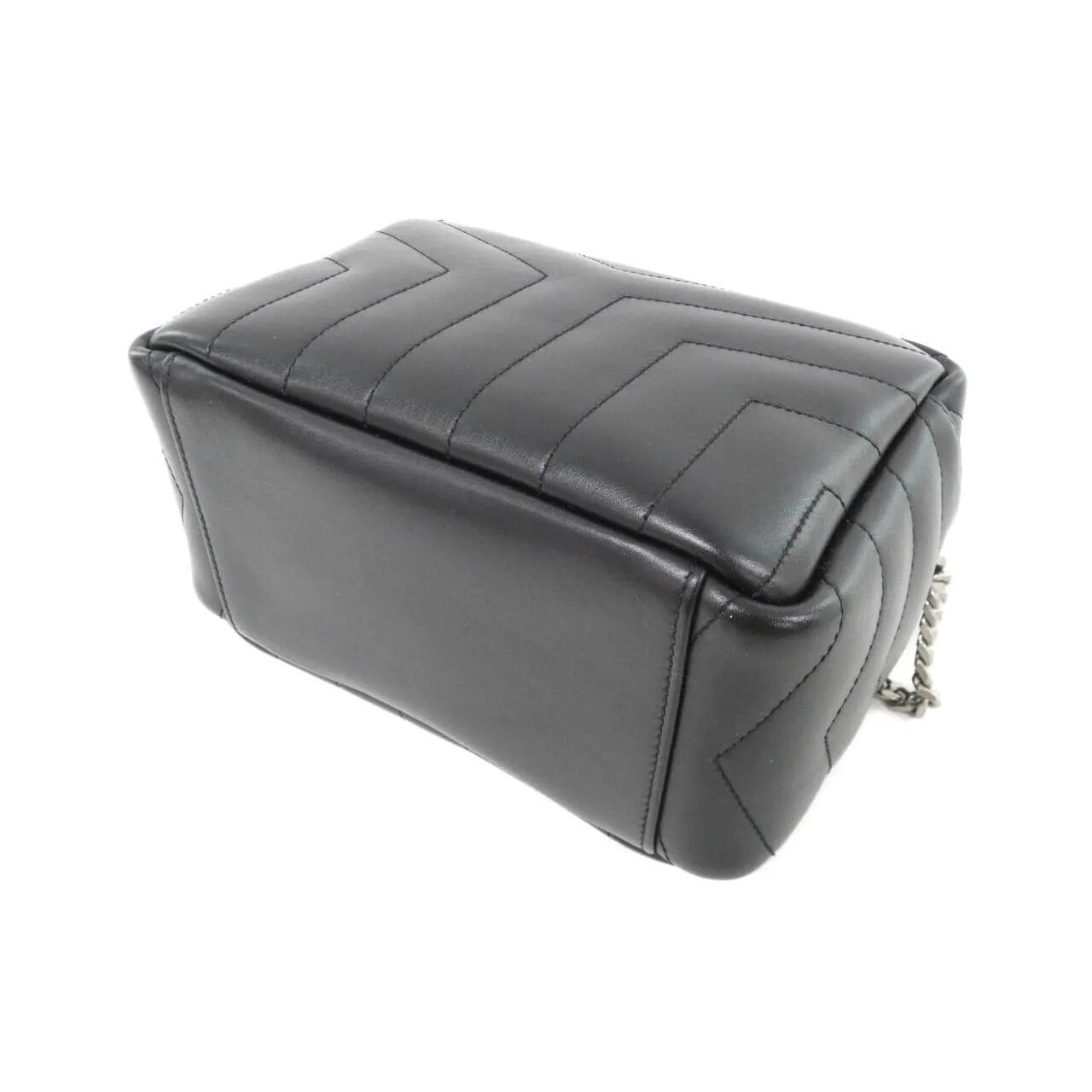 SAINT LAURENT Loulou 574102 DV746 Shoulder Black Rank A - Thumbnail 2