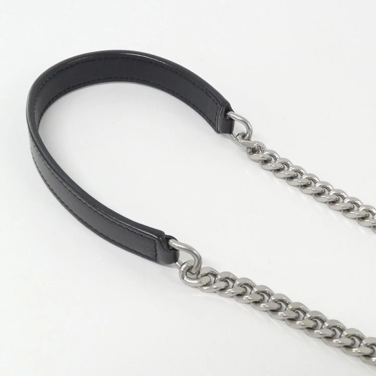 SAINT LAURENT Loulou 574102 DV746 Shoulder Black Rank A - Thumbnail 7