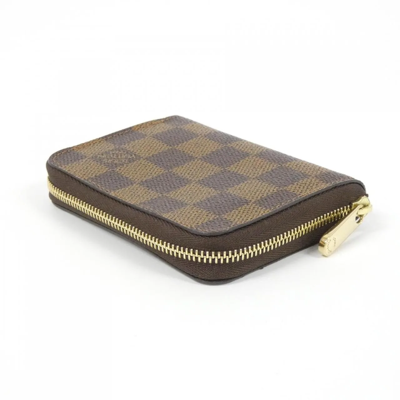 LOUIS VUITTON N63070 Coin Case Damier 黑色 Damier 中古品A - 縮圖 2