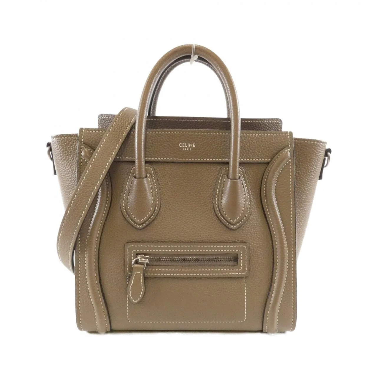 CELINE Luggage 168243DRU Handbag Black