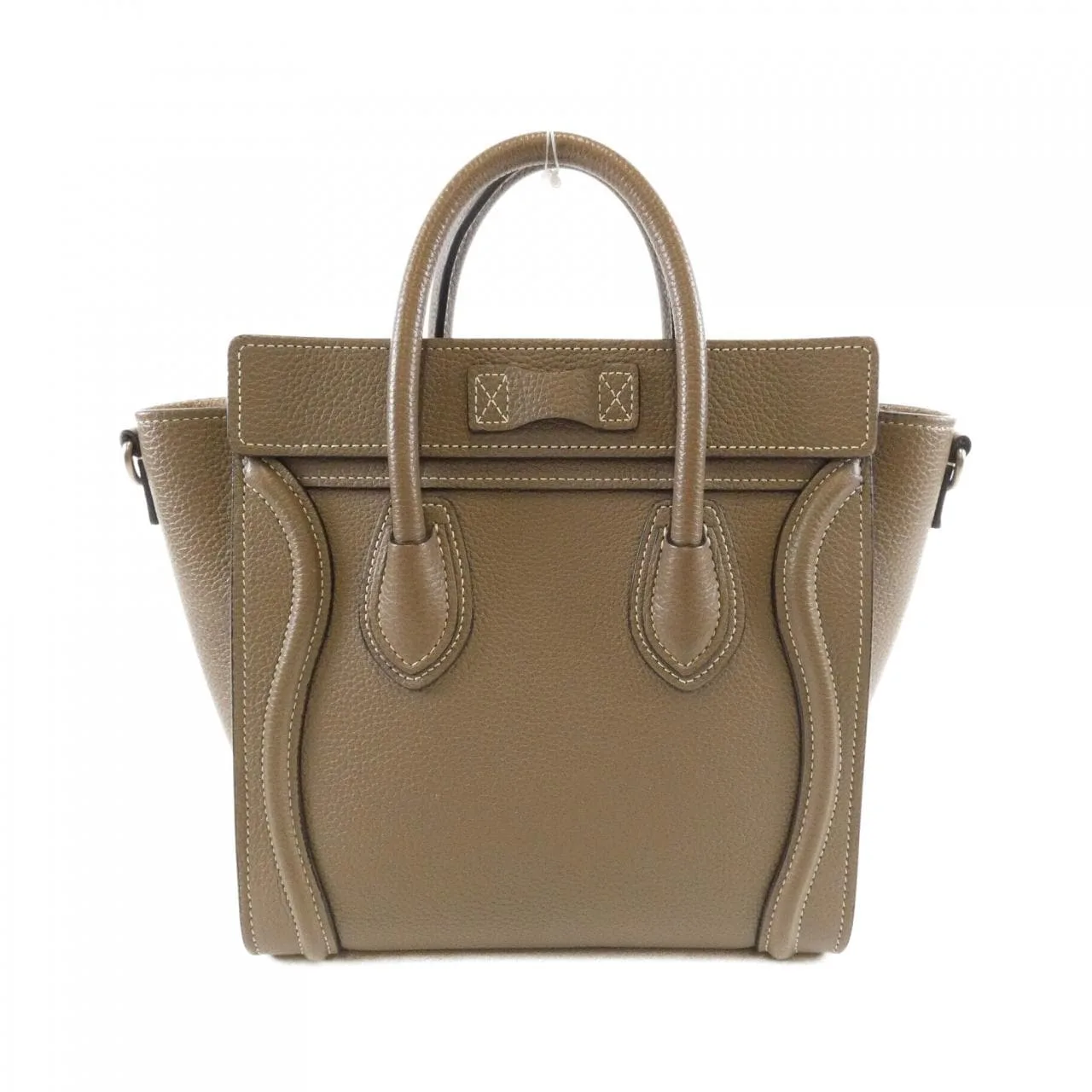 CELINE Luggage 168243DRU Handbag Black Rank B - Thumbnail 2