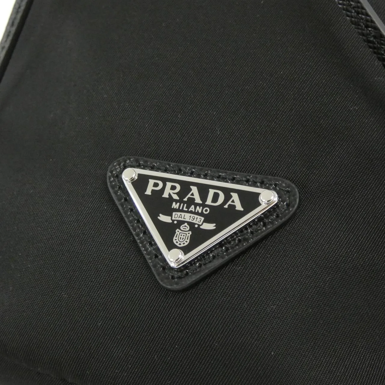 PRADA 1NS369 Pouch 黑色 中古品A - 縮圖 4