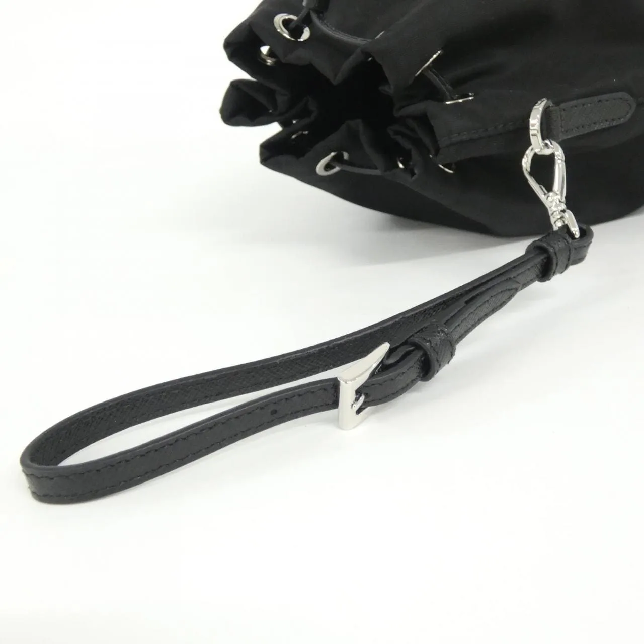 PRADA 1NS369 Pouch 黑色 中古品A - 縮圖 6