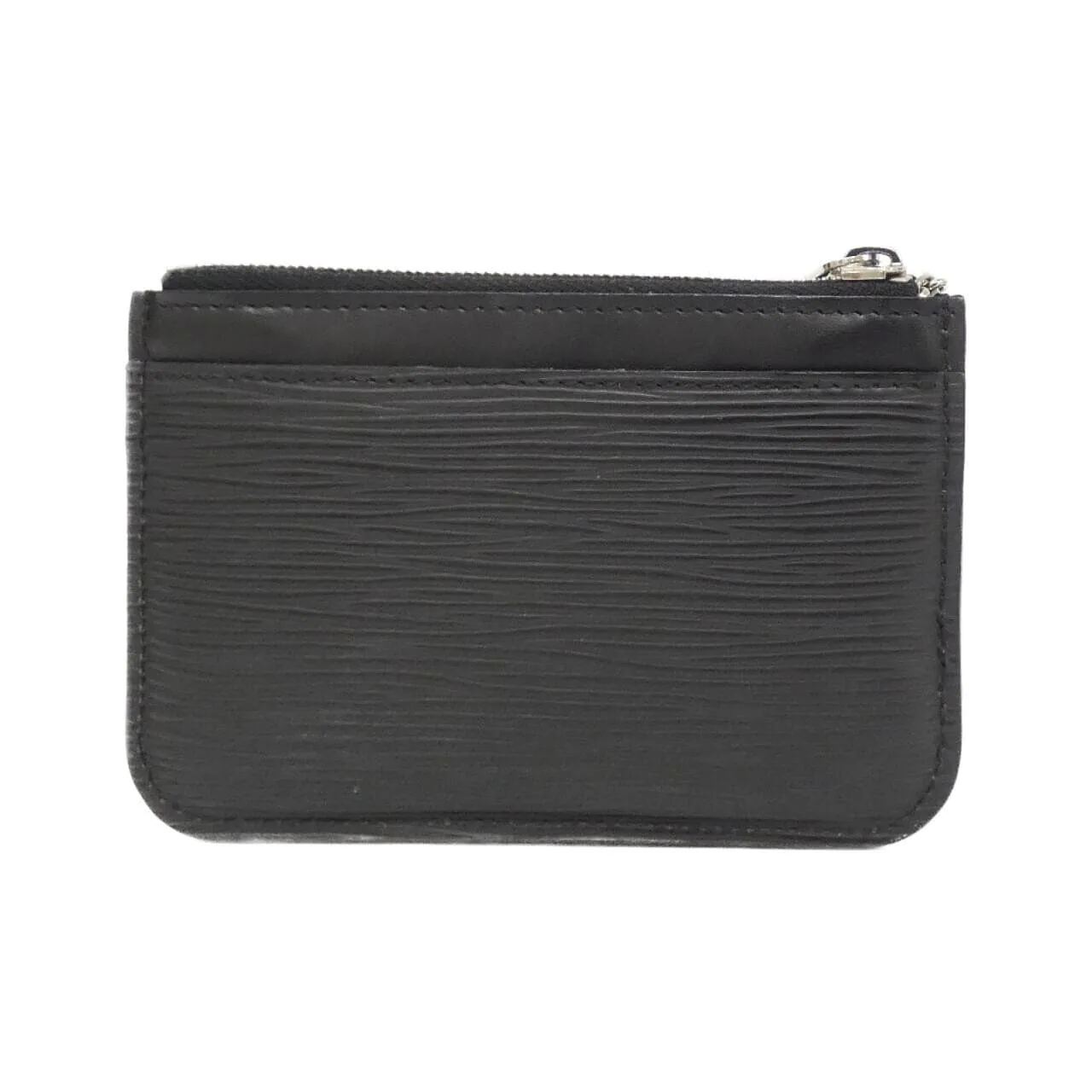 LOUIS VUITTON Pochette M66602 Coin Case Epi 黑色 Epi 中古品A - 縮圖 2