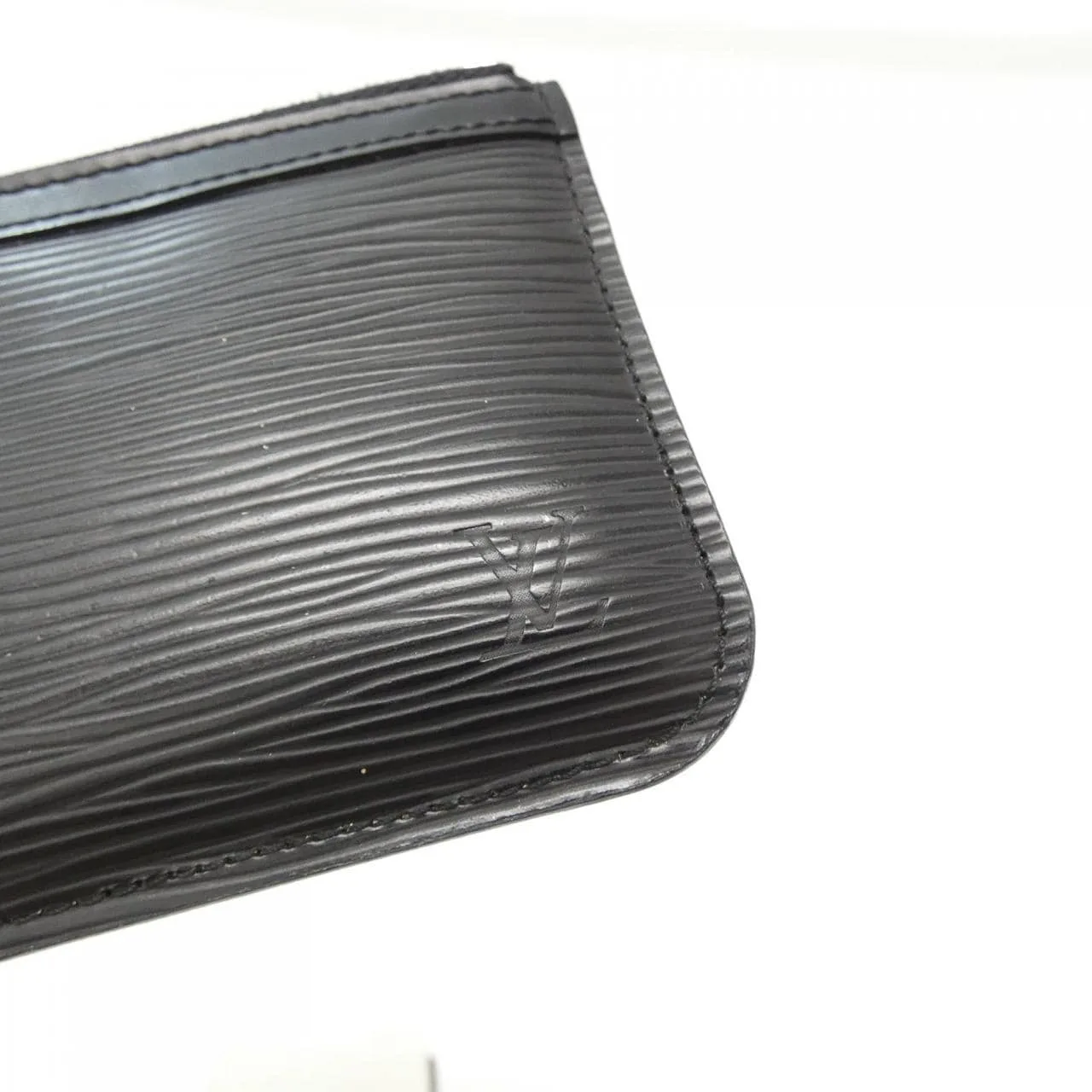 LOUIS VUITTON Pochette M66602 Coin Case Epi 黑色 Epi 中古品A - 縮圖 4