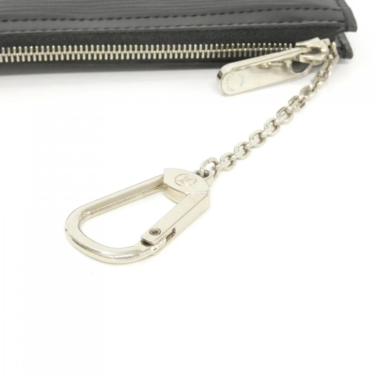 LOUIS VUITTON Pochette M66602 Coin Case Epi 黑色 Epi 中古品A - 縮圖 6