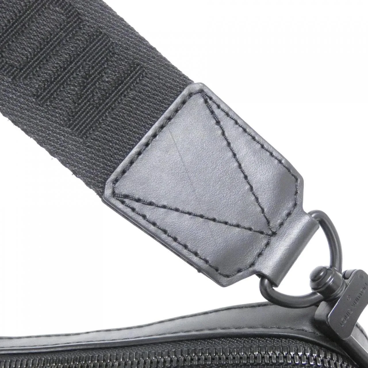 LOUIS VUITTON M22482 Shoulder Lambskin 黑色 羊皮 中古品A - 縮圖 8