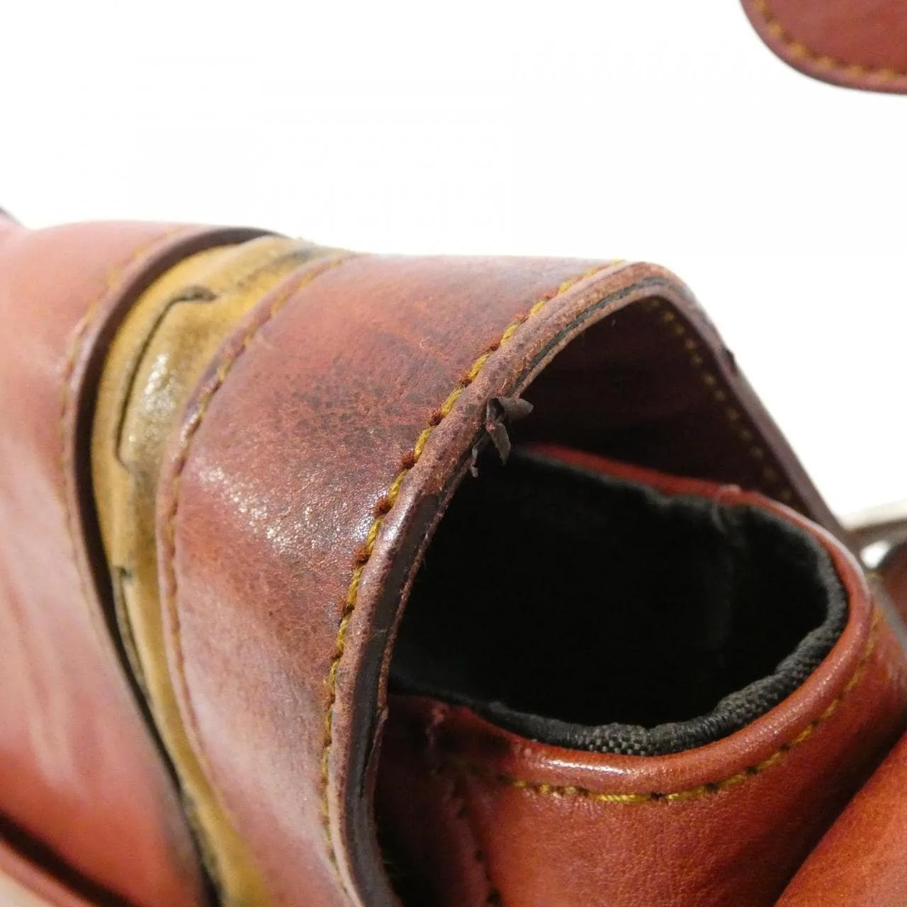 DIOR WAC44923 Shoulder Leather Bordeaux Leather Rank B - Thumbnail 5