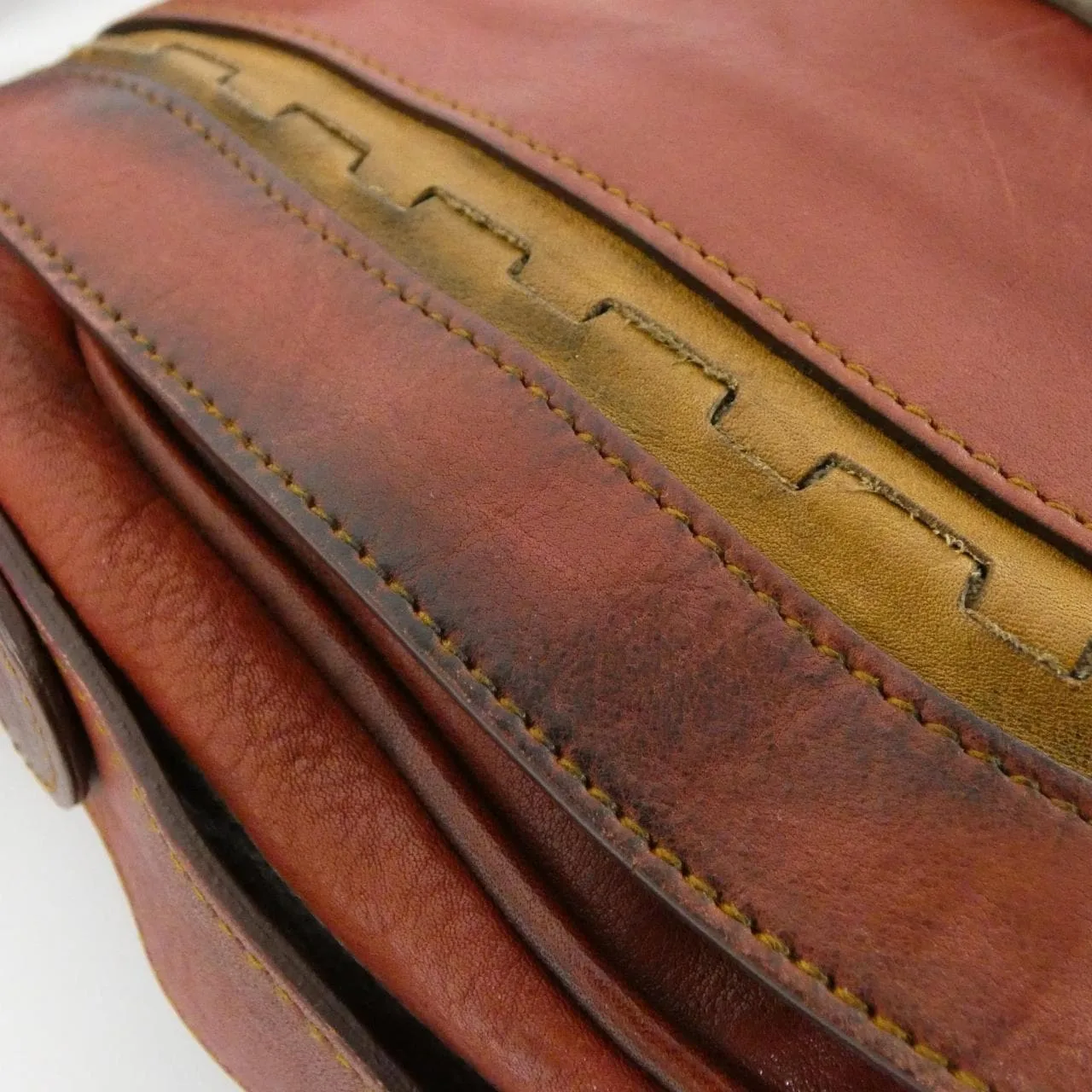 DIOR WAC44923 Shoulder Leather Bordeaux Leather Rank B - Thumbnail 7