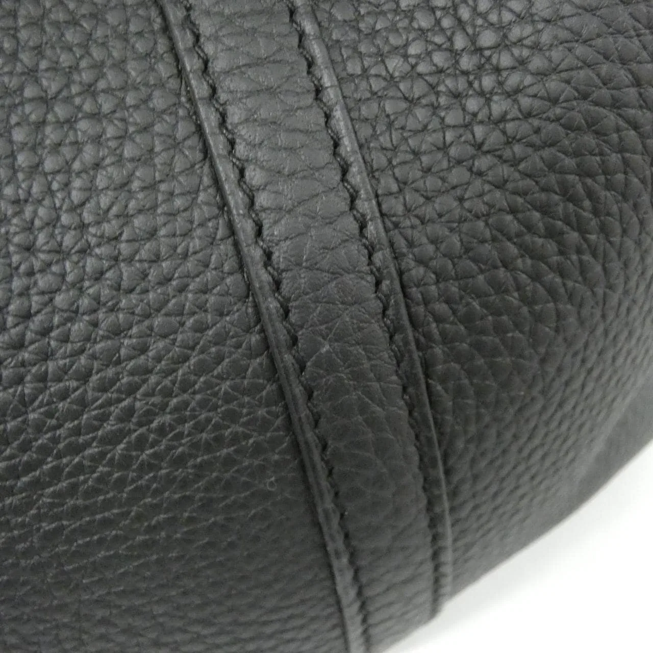 HERMES Picotin 060991CC Handbag Clemence Black Clemence Leather Rank A - Thumbnail 5