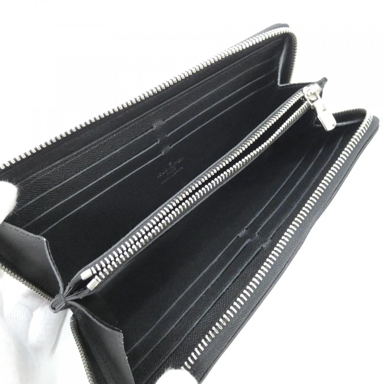 LOUIS VUITTON M31071 Wallet 黑色 中古品A - 縮圖 7