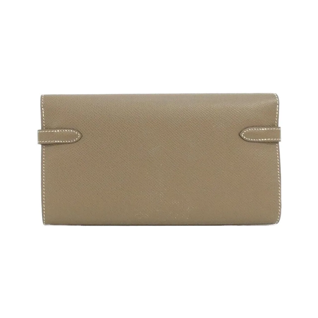 HERMES Kelly 051300CK 銀包 Epsom Etoupe Epsom 皮 中古品A - 縮圖 2