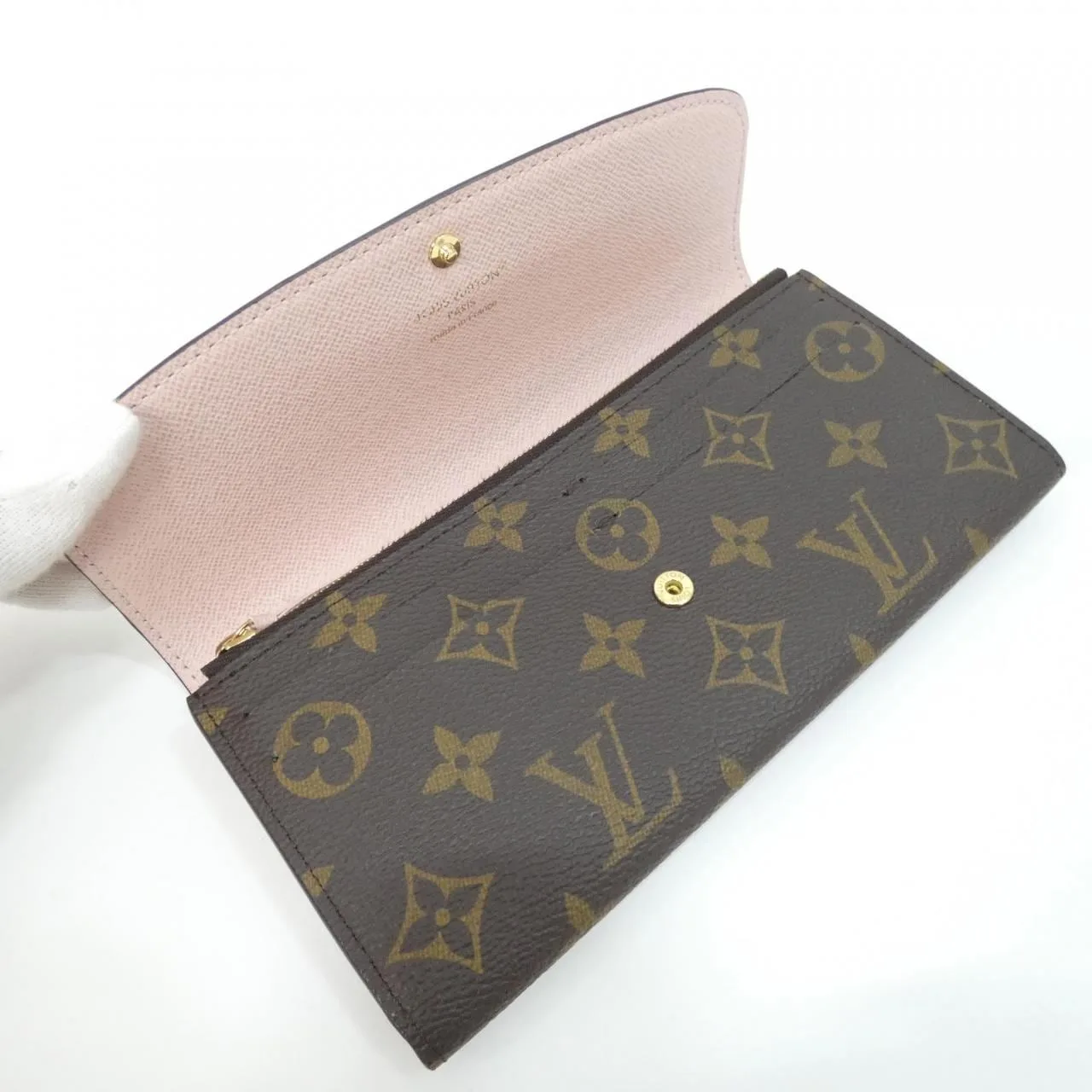 LOUIS VUITTON M61289 Wallet Monogram Black Monogram Rank A - Thumbnail 4
