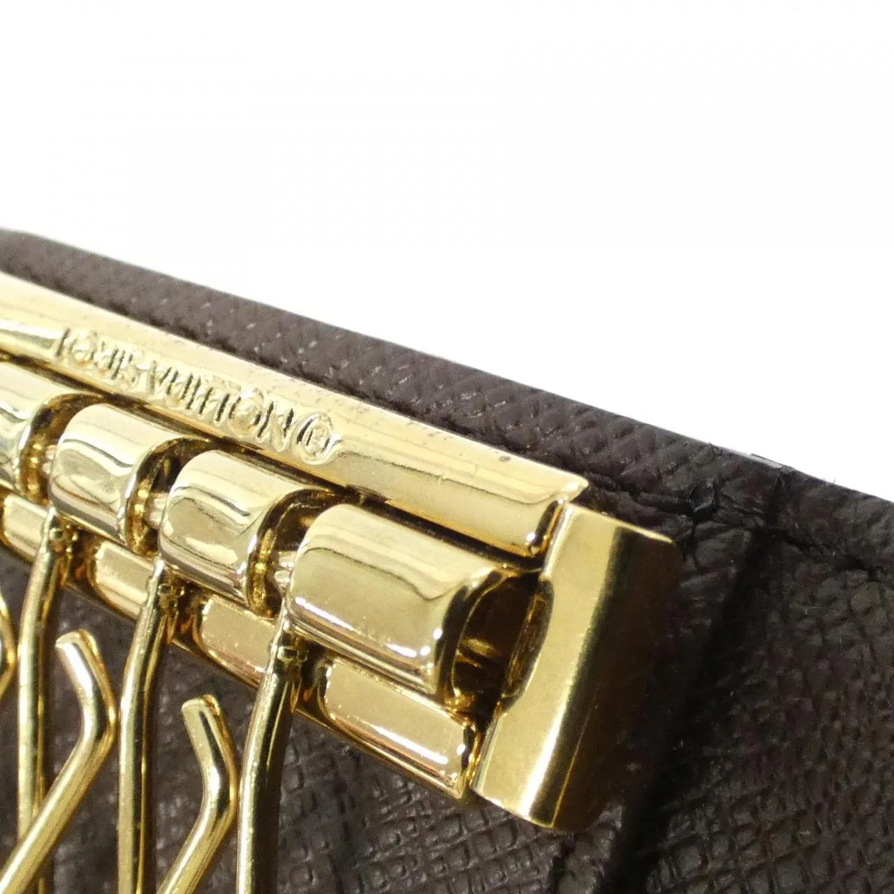 LOUIS VUITTON N62631 Key Case Damier Black Damier Rank A - Thumbnail 8