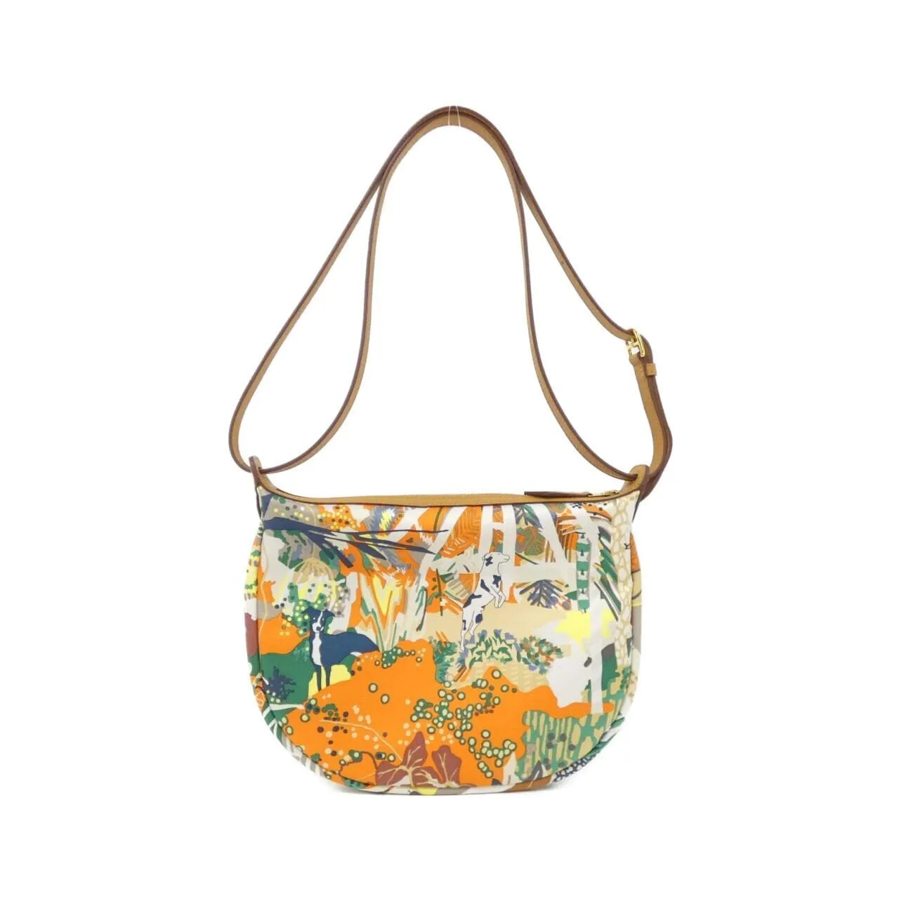 HERMES 085073CC Pouch Swift Orange Swift Leather Rank A - Thumbnail 2
