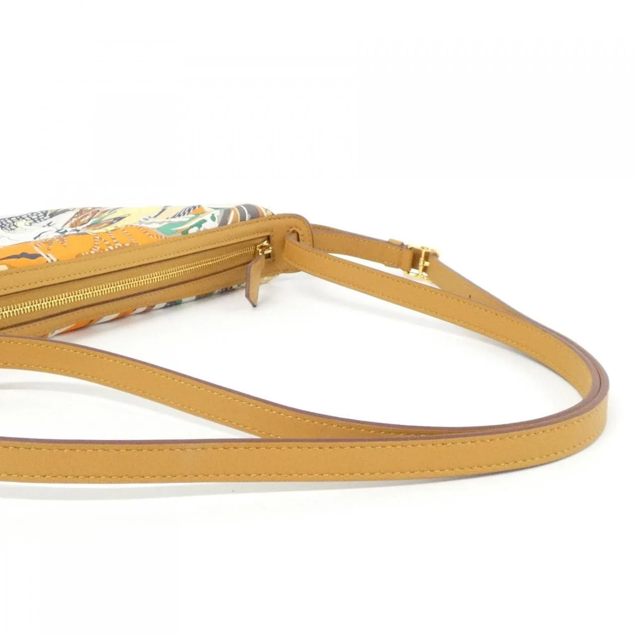 HERMES 085073CC Pouch Swift Orange Swift Leather Rank A - Thumbnail 5