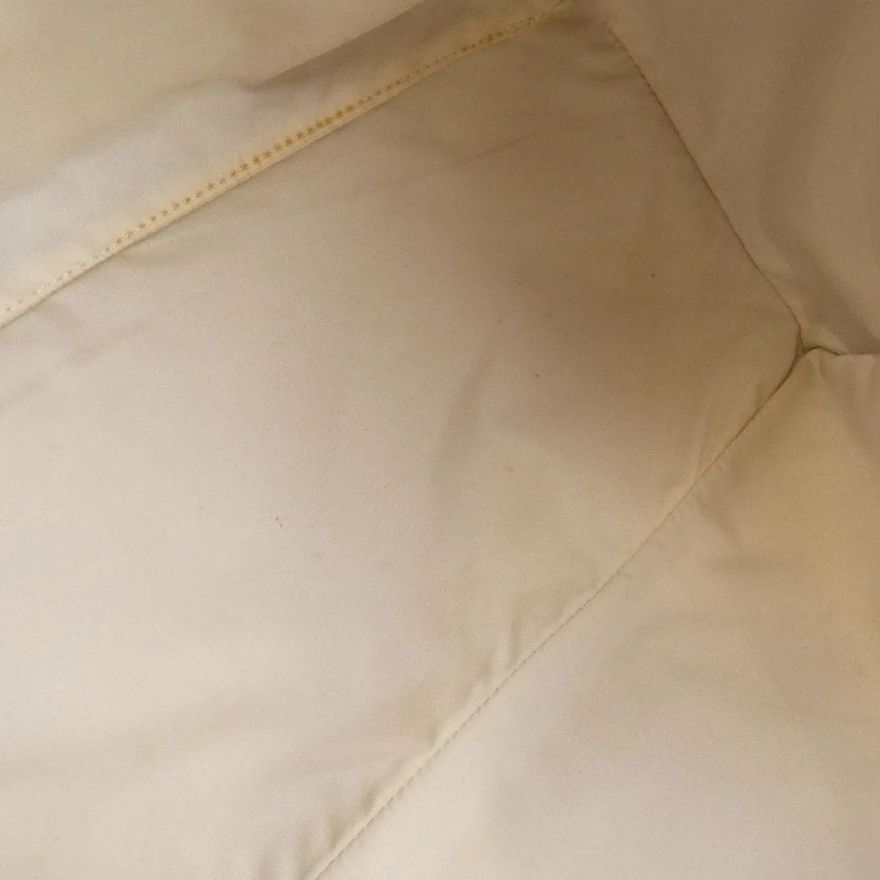 CHANEL Deauville 15991 手提包 尼龍 米色 尼龍 中古品B - 縮圖 10