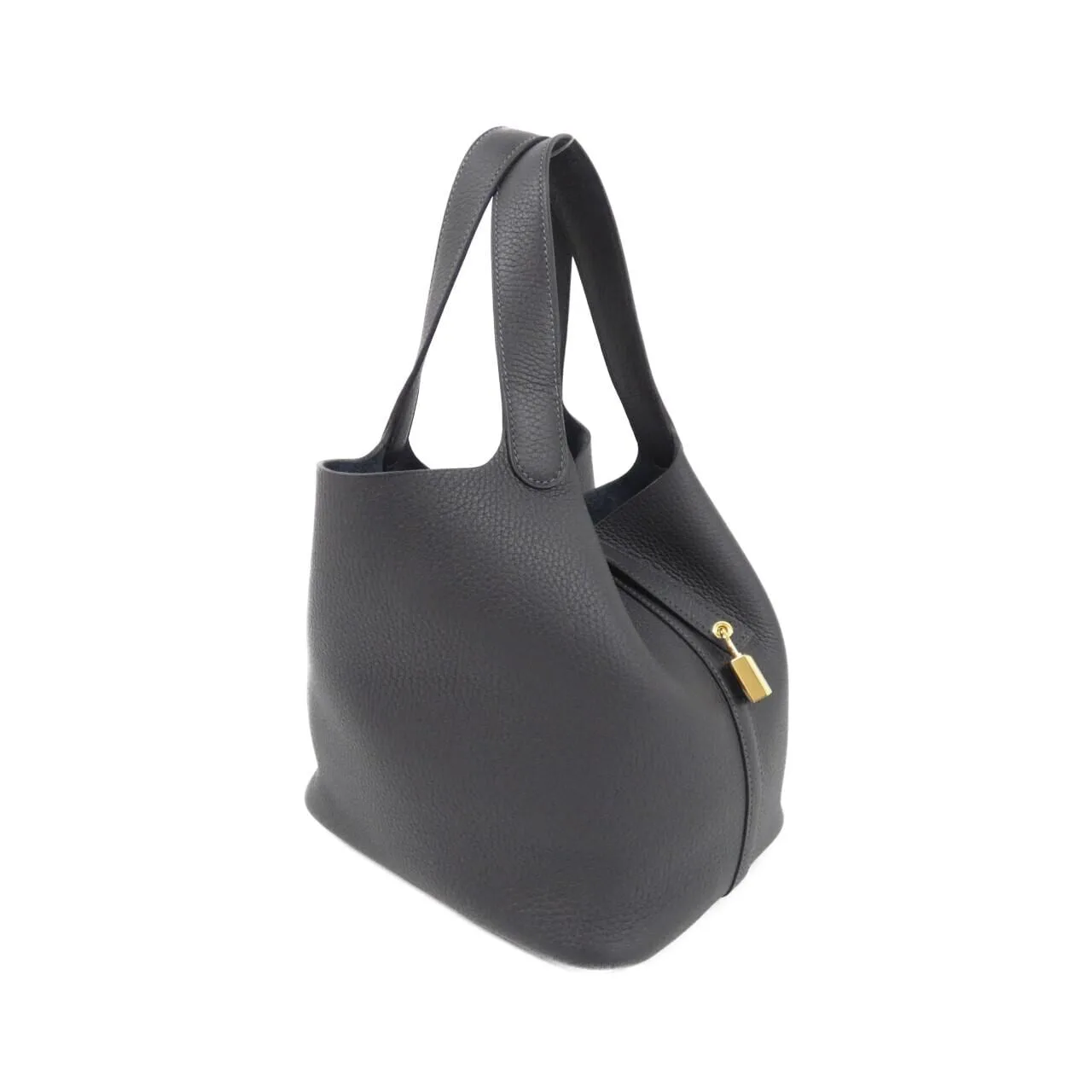 HERMES Picotin 060991CC Handbag Clemence