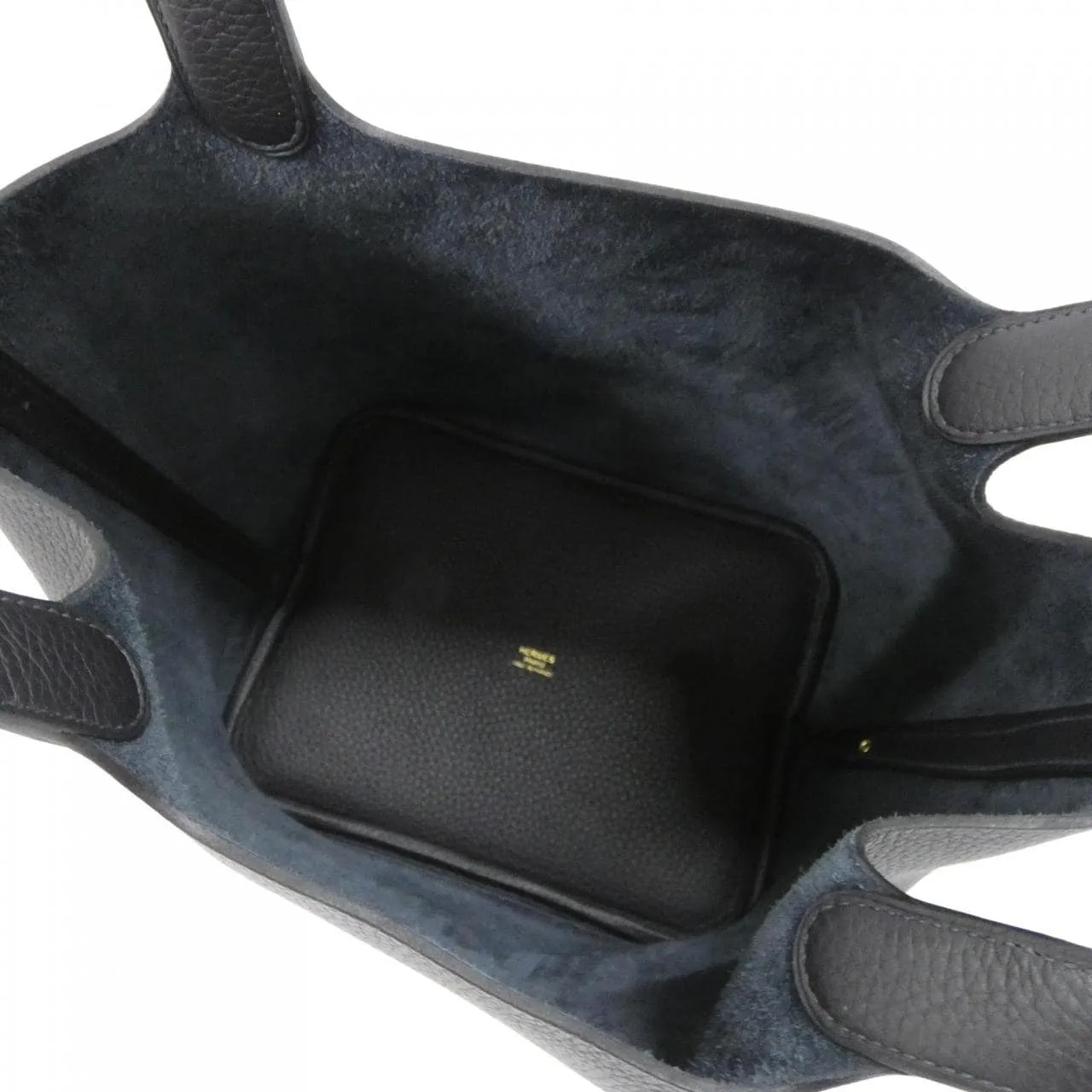 HERMES Picotin 060991CC Handbag Clemence Clemence Leather Unused - Thumbnail 5