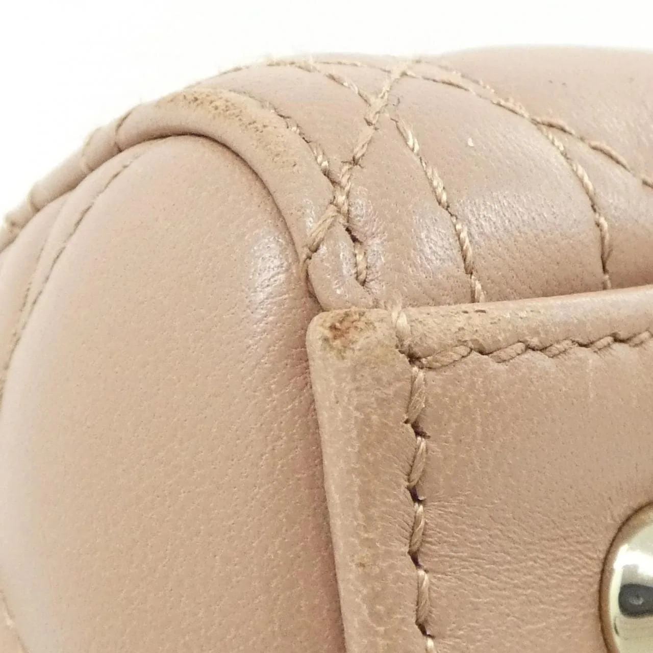 DIOR Lady Dior M0565ONGE Handbag Lambskin Black Lambskin Rank A - Thumbnail 3