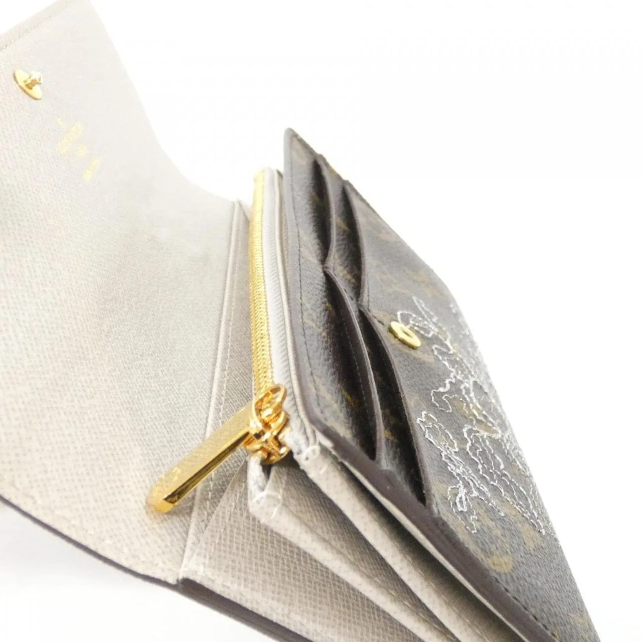 LOUIS VUITTON Pochette M95390 Wallet Monogram Silver Monogram Rank A - Thumbnail 5