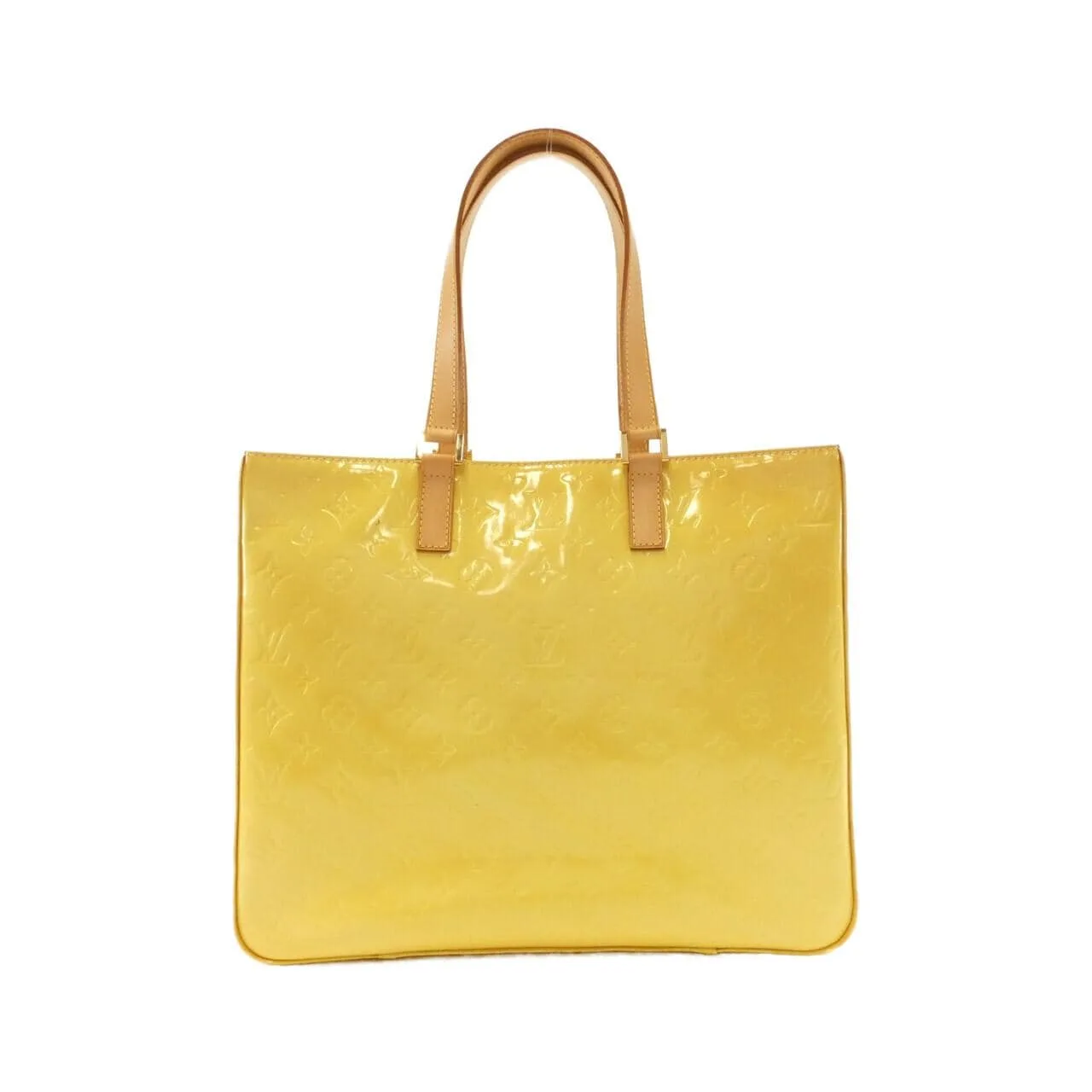 LOUIS VUITTON M91047 手提包 Vernis 漆皮 Yellow