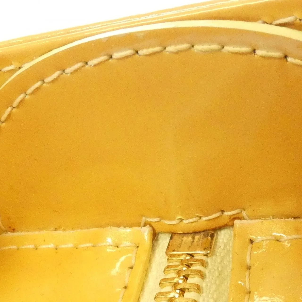 LOUIS VUITTON M91047 Handbag Vernis Yellow Vernis Rank B - Thumbnail 5