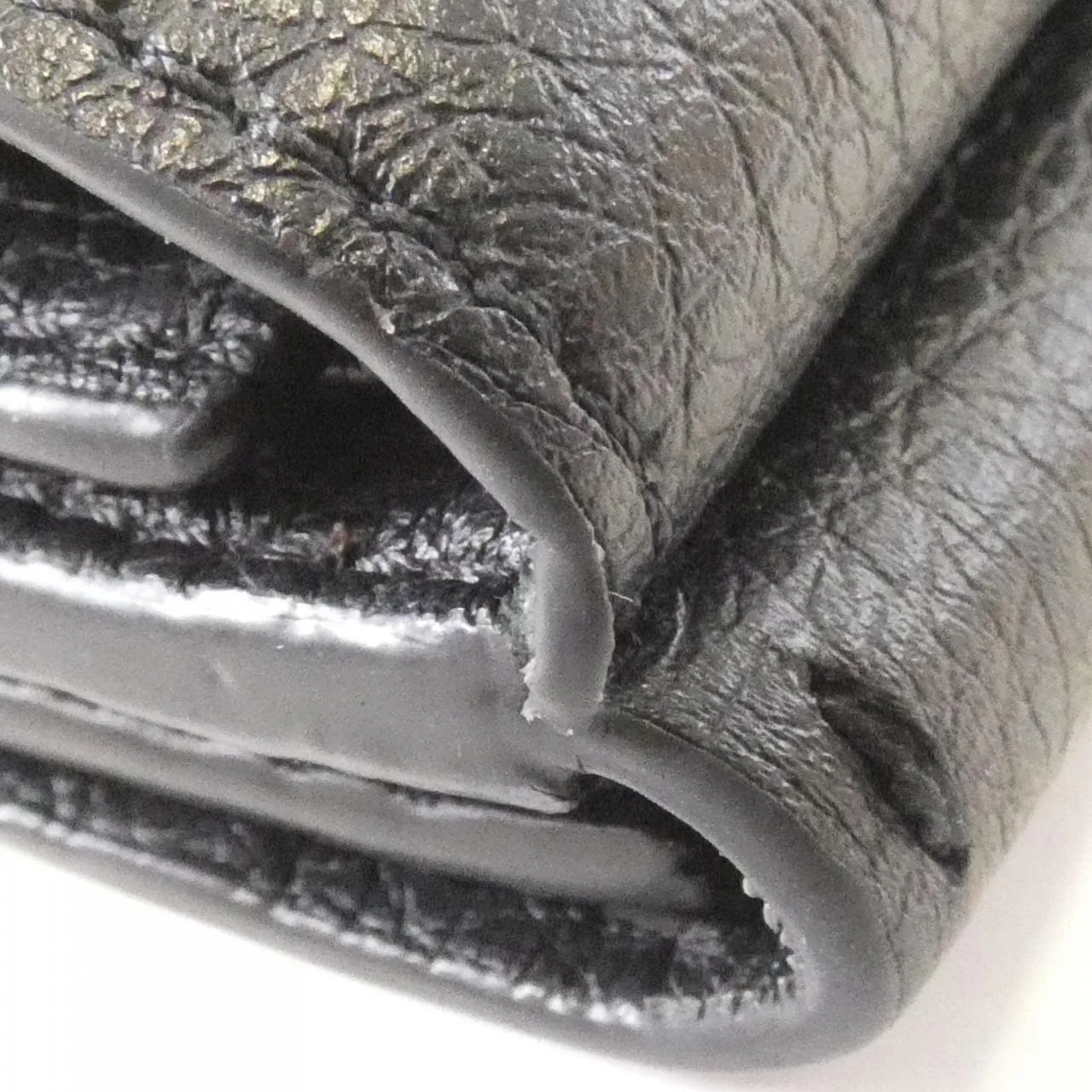 FENDI 7M0280 AP3B Wallet Black Rank B - Thumbnail 4